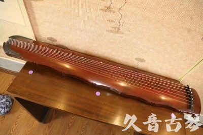 黄山市●久音古琴  ●典藏系列 20230726 [红洒金竹节]